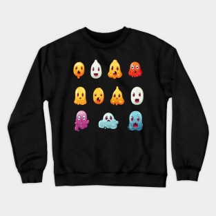 Sticky Scary Halloween Gummy Booger Costume Crewneck Sweatshirt